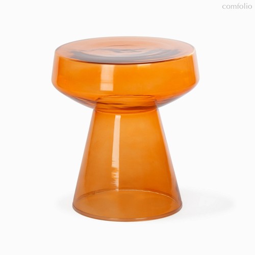 Кофейный столик Meliora диаметр 39, цвет оранжевый - Cosmo