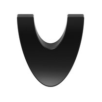 Ручка кнопка модерн COLOMBO DESIGN F533-NM матовый черный - Colombo Design