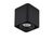 LED, Lumme, светильник накладной, GU10, L100xW100хH100мм, IP20, черный RAL9005, без лампы - Donolux