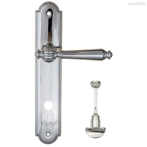Дверная ручка на планке Fratelli Cattini MARANI WC-2 PL257-CR полированный хром - Fratelli Cattini