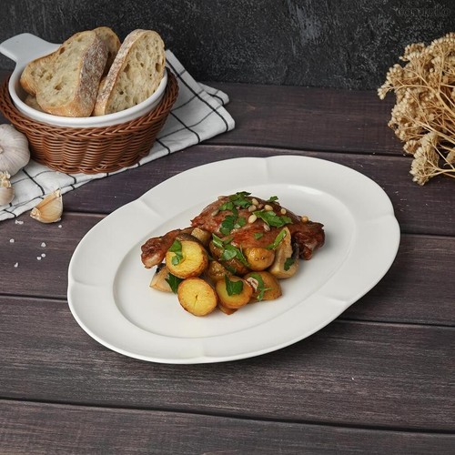 Блюдо овальное 30,5x22 см h2 см Bella - Noble