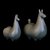10283 Green Статуэтка LOFT IT Horse (2 штуки) - Loft It
