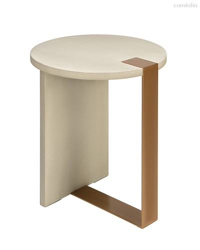 Бежевый приставной столик Дидье - Louvre Home