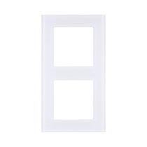 Рамка 2-постовая, стекло белый Kollinger Asthetik AS2WH - Kollinger