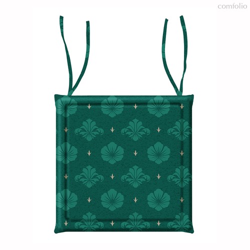 Подушка Для Стула "Verossa" 40/40 Имеральд, 40x40 см - Nordtex