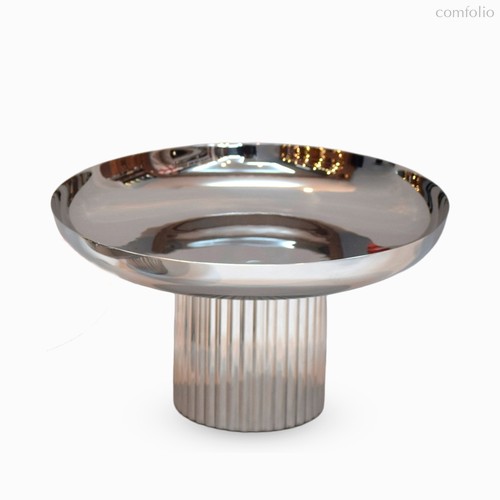 Миска Stem L, цвет серебряный - Cosmo