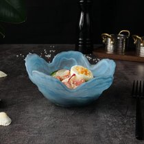 Салатник 250 мл d 16 см h7,5 см Blue Sunset звезда матовое стекло P.L. Proff Cuisine - P.L. Proff Cuisine