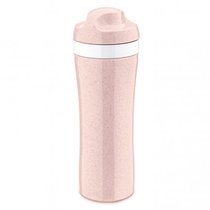 Бутылка OASE Organic, 425 мл, розовая, цвет розовый - Koziol