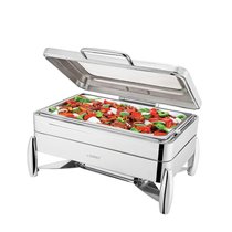 Мармит 8,5 л 1/1x65 с откидной крышкой и окном нерж. - SUNNEX