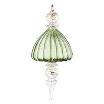 Игрушка елочная Décor de Table Скарамуччи, зеленый, п/к - Decor De Table