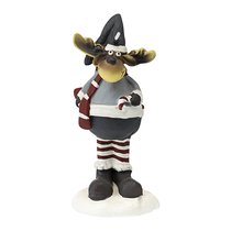 Свеча декоративная Festive Moose из коллекции New Year Essential, 12 см - Tkano