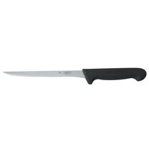 Нож PRO-Line филейный 20 см, черная пластиковая ручка - P.L. Proff Cuisine