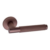 Дверная ручка на круглом основании Fratelli Cattini "UNA X" 7FS-CU матовая медь - Fratelli Cattini
