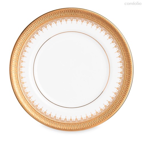 Тарелка пирожковая Narumi Золотая монета 16 см, фарфор костяной - Narumi