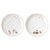 Набор десертных тарелок Let it snow, Santa & Snowman, ?16 см, 2 шт. - Easy life