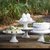 Блюдо на ножке Pearl White PEP286-WHI(PEP286-02202F), цвет белый - Costa Nova