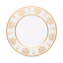 Тарелка обеденная Narumi Золотая тиара 27 см, фарфор костяной - Narumi