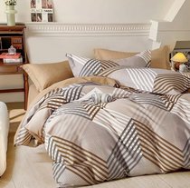 Комплект постельного белья CA-6-762 Евро Сатин печатный с наволочками 70х70х2шт.+50х70х2шт. - АльВиТек