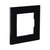 Рамка 1-постовая, стекло черный Kollinger Asthetik AS1BK - Kollinger