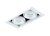 Donolux Lumme Светильник встраиваемый, MR16, макс.50Вт, GU10, IP20, Белый/черный, D220х105х95 мм, бе - Donolux