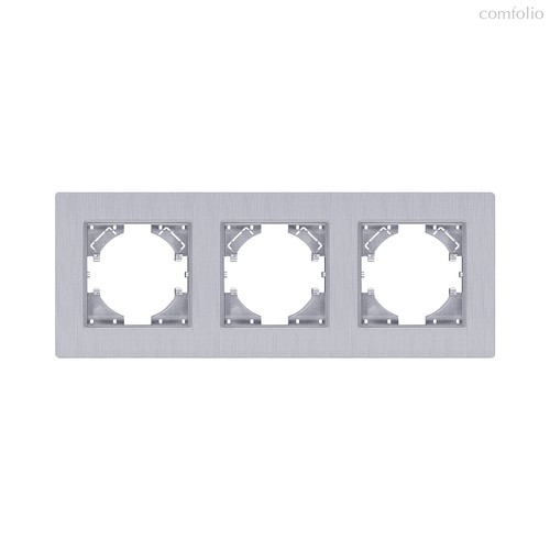 Рамка 3-постовая, серый Kollinger Eleganz Plex EP3GY - Kollinger