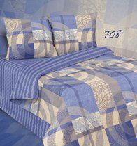 Комплект постельного белья ПА-4-708 Семья Поплин с наволочками 70х70х2 шт. - АльВиТек