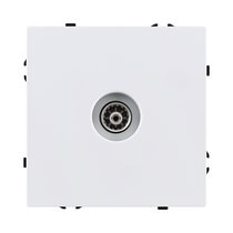 Розетка спутниковая SAT, белый матовый Kollinger Eclipse EC-021WH - Kollinger