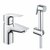 23757001 BauEdge Смеситель для раковины с гигиеническим душем, хром - Grohe