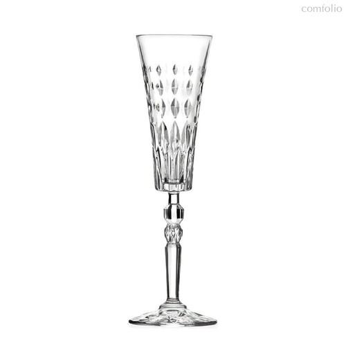 Бокал-флюте для шампанского 170 мл хр. стекло Marilyn RCR Cristalleria 6 шт. - RCR Cristalleria Italiana