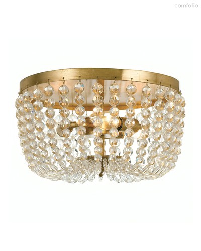 Золотой потолочный светильник Грато, цвет золотой - Louvre Home