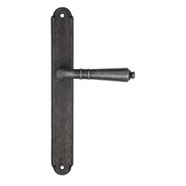 Дверная ручка на планке Fratelli Cattini "TOSCANA" PL01-IA античное серебро - Fratelli Cattini