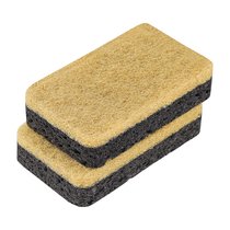 Набор губок для посуды из целлюлозы и кокосового волокна Eco Sponge, черные, 6 шт. - Smart Solutions