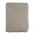 Плед жемчужной вязки серого цвета Essential, 180х220 см - Tkano