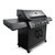 Газовый гриль 4+2 горелки, цвет черный - Start Grill
