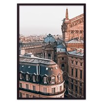 Крыши Париж, 40x60 см - Dom Korleone
