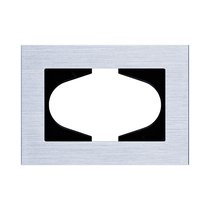 Рамка для двойной розетки, серебро Kollinger Reflex AL RA120SR - Kollinger