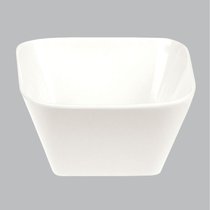 Салатник 440 мл 12,5*12,5 см квадратный белый фарфор P.L. Proff Cuisine 6 шт. - P.L. Proff Cuisine