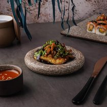 Блюдо круглое d 14,7 см h2,6 см Brown Untouched Taiga P.L. Proff Cuisine - P.L. Proff Cuisine