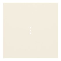 Клавиша одноклавишного выключателя с подсветкой 35602 MC, кремовый сатин