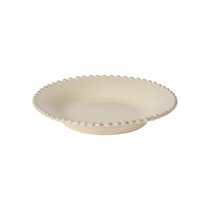 Тарелка глубокая Pearl Cream 24см PEP241-CRM (PEP241-03317R), цвет кремовый, 24 см - Costa Nova
