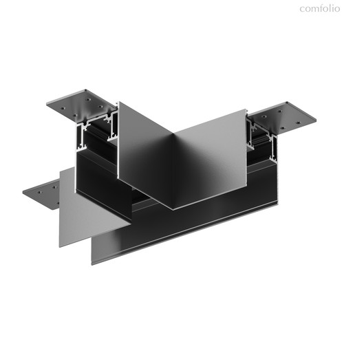 Коннектор Т-образный Gravity накладной черный - Maytoni