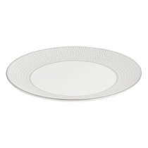 Тарелка закусочная Wedgwood Джио Платинум 20,5 см, фарфор костяной - Wedgwood