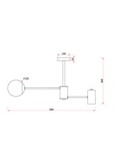 Люстра Freya FR5325CL-03BS - Freya
