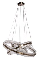 Люстра подвесная Галактика (Galaxy) стекло прозрач. d100xh37,5см - Garda Decor