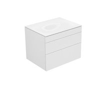 31541370000 EDITION 400 Тумба под умывальник 700x535x546 mm трюфель/трюфель - Keuco