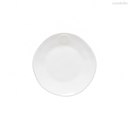 Тарелка круглая Nova White 21см NOP216-WHE (NOP216-02203B), цвет белый, 21 см - Costa Nova