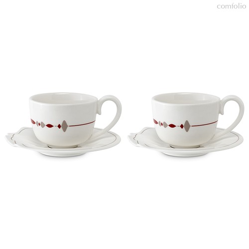 Набор из двух чайных пар из коллекции Canto, 240 мл - Tkano