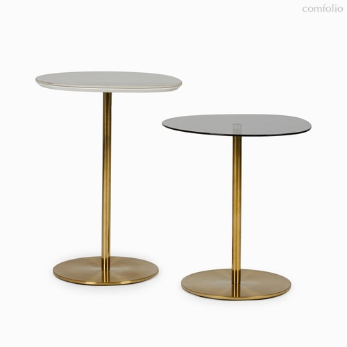 Сет кофейных столов Encio высота 54/44, цвет золотой - Cosmo