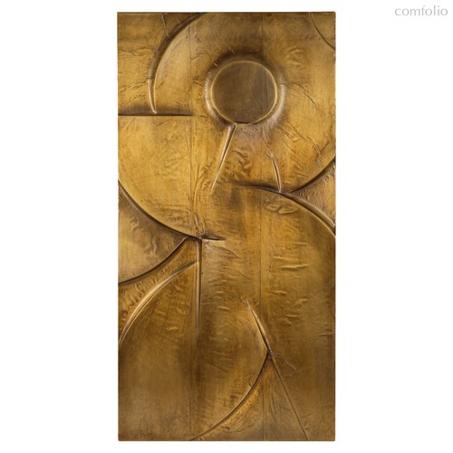 Панно декоративное Abstraction (В), цвет Состаренная латунь - Covali
