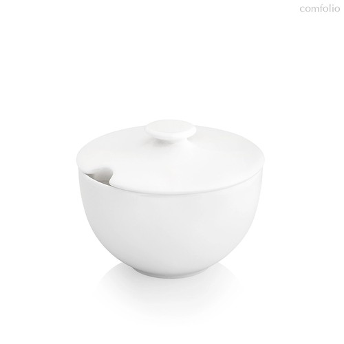 Сахарница круглая Dibbern Белый декор 250 мл, фарфор костяной - Dibbern